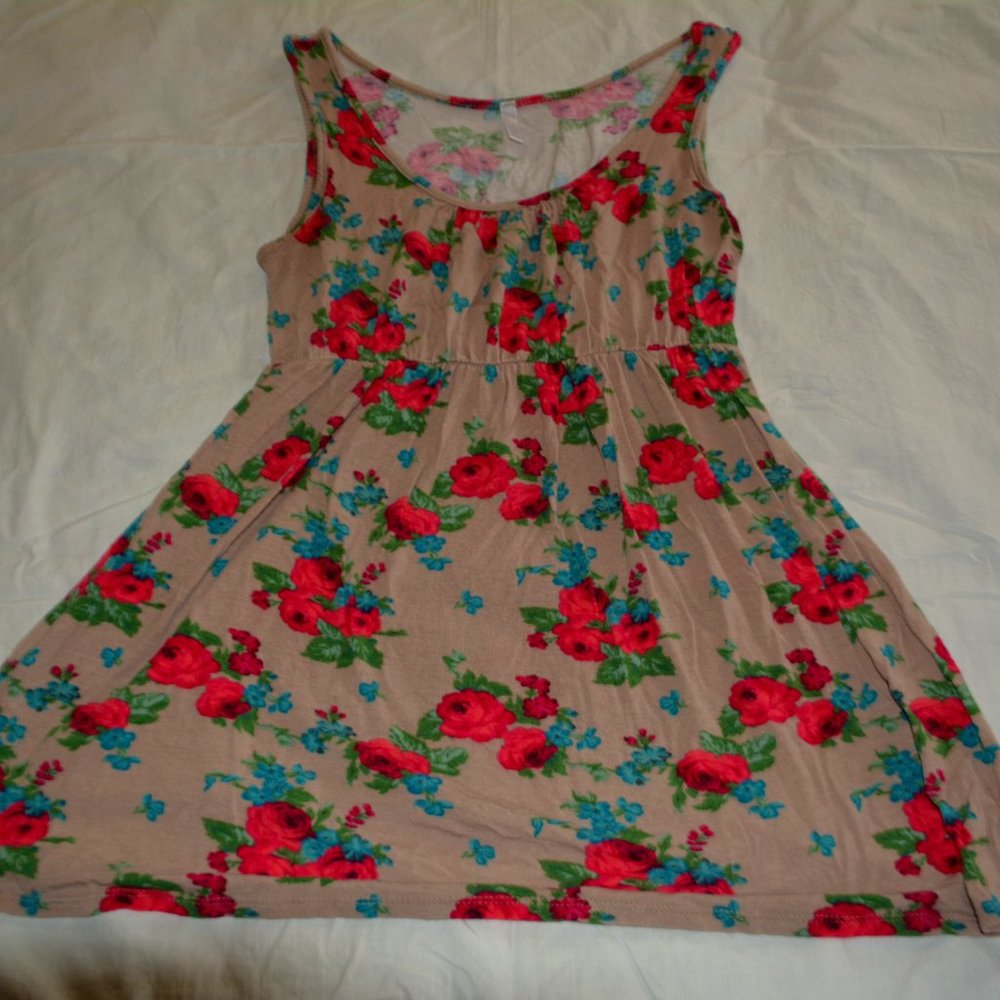 PinkBlush Floral Maternity Tank Top